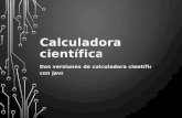 Calculadora Científica con Java