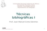 Técnicas Bibliográficas I