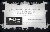 El sistema educativo y la desigualdad en Chile