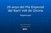 25 anys del Pla Especial del Barri Vell de Girona (2)
