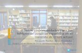 Conferencia-debate "Retos y oportunidades de las bibliotecas públicas en el contexto de crisis actual"