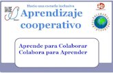 Escuela de verano´2014   Aprendizaje Cooperativo - Aprendizaje Basado en Proyectos
