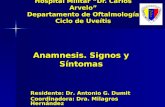 Anamnesis, Signos Y S­Ntomas. Uveitis