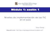 Sesion1a niveles de implementacion tic en aula 1