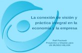 Visión y Conexión práctica entre Economía y Empresa