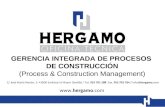 HéRGAMO - Gerente de Procesos de Construcción