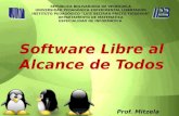Presentación1 software libre