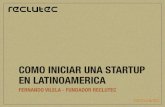 Cómo iniciar una Startup en Latinoamérica