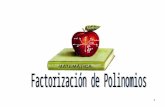 1.06 factorización de polinomios