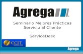 Seminaro Mejores Prácticas Servicio al Cliente | ServiceDesk