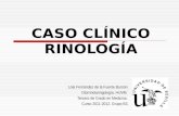 Caso clínico: Adenoiditis Hipertrófica. Rinosinusitis Crónica. ORL. Lola Fernández de la Fuente Bursón