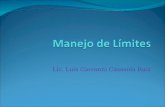 MANEJO DE LIMITES