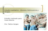 Presentacion Estudio Jovenes Delincuencia Y Drogas (Tahira Vargas)