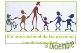 Día internacional de la discapacidad