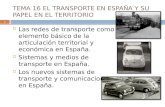 Tema 16. el transporte en españa y su papel en el territorio.