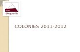Col²nies 2011-2012
