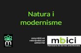 Natura i modernisme
