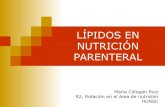 Lípidos en la nutrición parenteral. María Cologan Ruiz