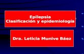 Epilepsia. clasificacion y epidemiologia