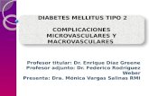 complicaciones de Diabetes Mellitus