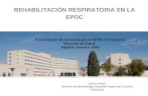 Rehabilitación respiratoria en EPOC