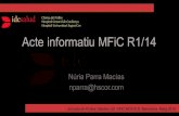Presentación Jornada de Puertas Abiertas MFyC UD BCN-ICS