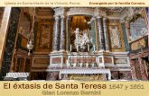 El Extasis de Santa Teresa. Descripción en ppt
