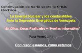 La energia nuclear y los combustibles fosiles ante la depresion energetica en venezuela