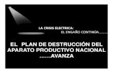 Crisis electrica rueda de prensa  26- 01-12