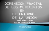 Trabajo Investigación Dimensión Fractal de los municipios en el entorno de La Unión