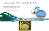 Implantación ERP Hotel Baelo