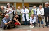 Visita de Psicólogos de la Asociación Alemana de Psicólogos al Hospital de San Isidro, Marzo 2013.