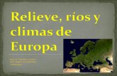 Europa: relieve, ríos y climas