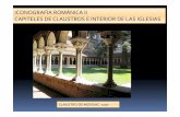 ICONOGRAFÍA ROMÁNICA II. CLAUSTROS E INTERIORES DE LAS IGLESIAS