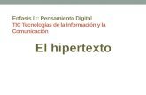El Hipertexto