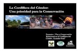 La Cordillera del Condor, una prioridad para la Conservación