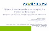 Autorización de fondos pensiones para proyectos vivienda de bajo costo - Melissa Jimenez