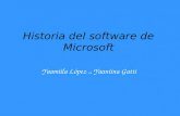 Historia Del Software De Microsoft..Yaam Ii Yaampii..
