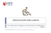 educación inclusiva: un derecho para todos