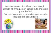 educación científica y tecnológica