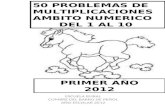 50 problemas de multiplicacion ambito numerico hasta el 10