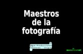 Maestros De La Fotografia