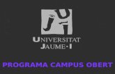 Seus de la Universitat Jaume I (Programa Campus Obert)