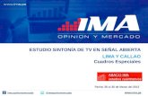 IMA - Estudio de Sintonía de TV l Cuadros Especiales