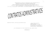 Trabajo contratos administrativos