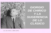 De Chirico y lo clásico