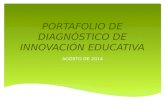 Portafolio de diagnóstico de innovación educativa
