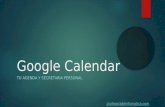 Google calendar   tu agenda y secretaria personal