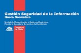 Gestión seguridad de la información y marco normativo
