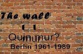 El mur de berlin